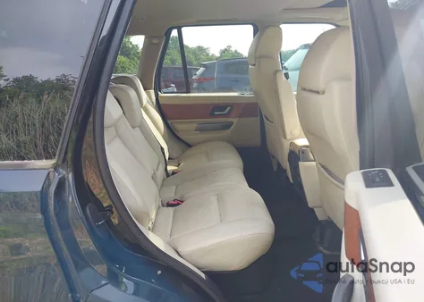 2006 Land Rover Range Rover Sport Supercharged из США, поврежденный, VIN SALSH23406A958708